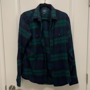 J crew flannel shirt